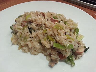 oven-baked-risotto-bacon-leeks-and-mushrooms image