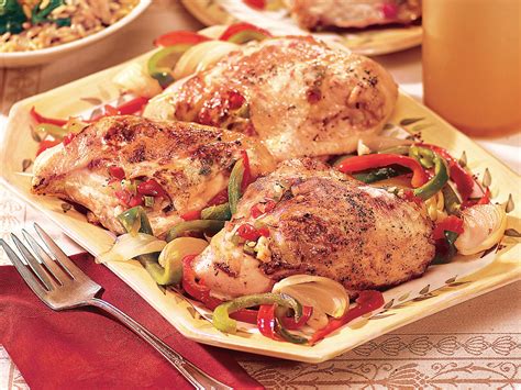 baked-chicken-with-peppers-and-onions-womans-world image