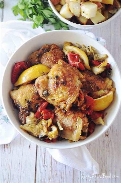 france-baked-chicken-thighs-artichokes-lizzy image