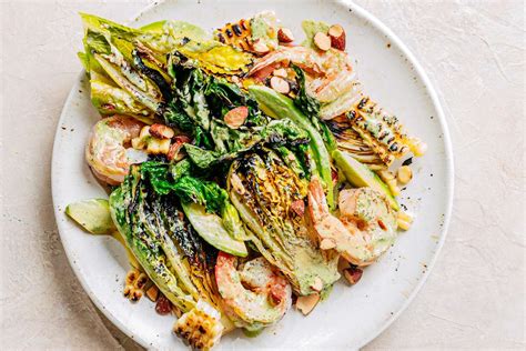 grilled-shrimp-and-lettuces-with-charred-green image
