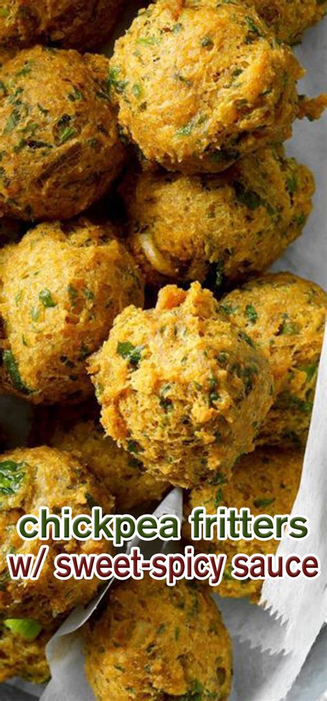 chickpea-fritters-with-sweet-spicy-sauce image