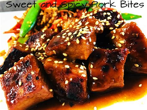 sweet-and-spicy-pork-bites-cooks-well-with-others image