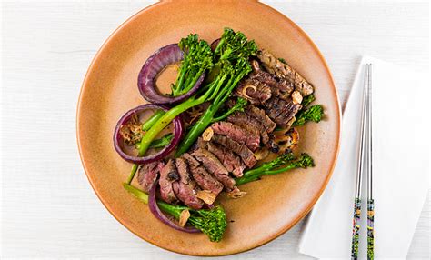 grilled-skirt-steak-with-broccolini-recipe-home image