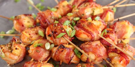 best-shrimp-pineapple-skewers-recipes-food-network image