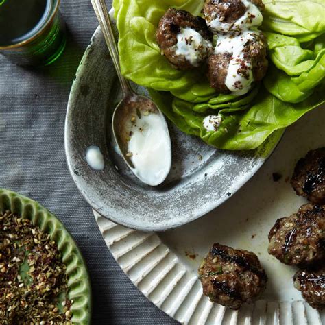 grilled-meatballs-with-mint-and-zaatar image