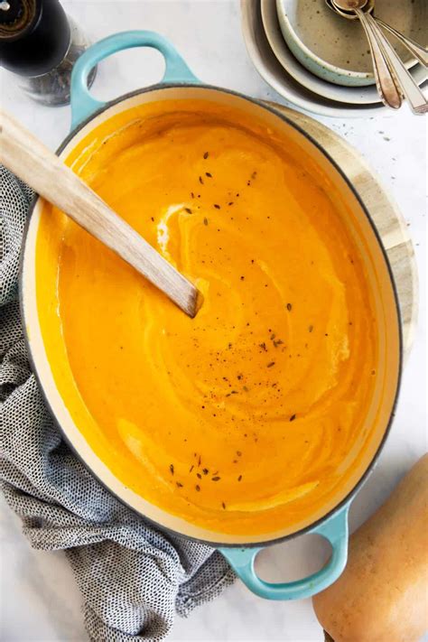 creamy-roasted-butternut-squash-soup-recipe-savory image
