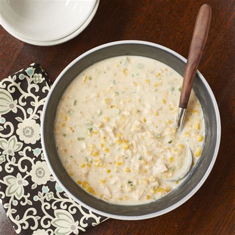 quick-chicken-corn-chowder-recipe-myrecipes image