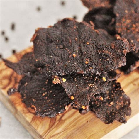 homemade-peppered-beef-jerky-recipe-and-video-hey image