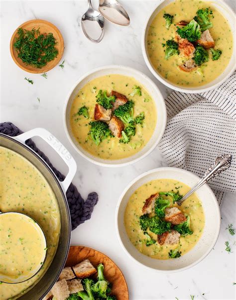 vegan-broccoli-soup-recipe-love-and-lemons image