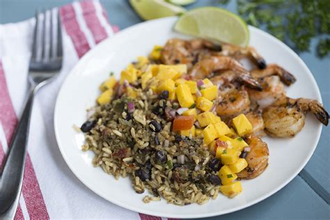 jamaican-jerk-shrimp-and-mango-salsa-with-caribbean image