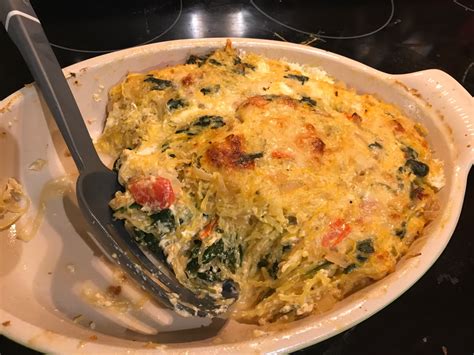 spaghetti-squash-with-ricotta-and-spinach-directions image