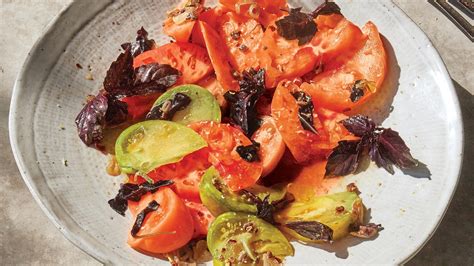 tomato-salad-with-basil-dressing-recipe-bon-apptit image