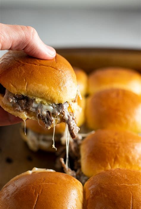 philly-cheesesteak-sliders-recipe-kitchen-swagger image