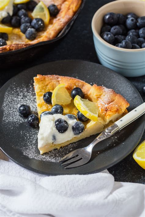 lemon-and-blueberry-dutch-baby-pancake-annies-noms image