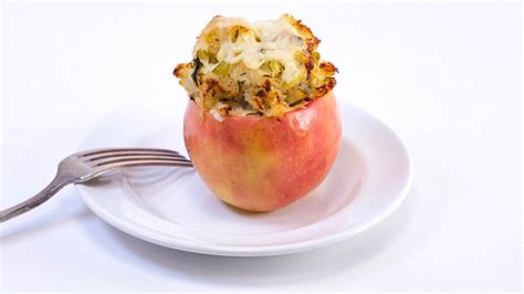 cheesy-stuffed-apples-recipe-recipe-rachael-ray image