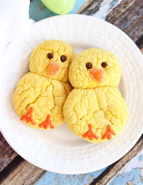easter-chicks-lemon-cookies-the-gold-lining-girl image
