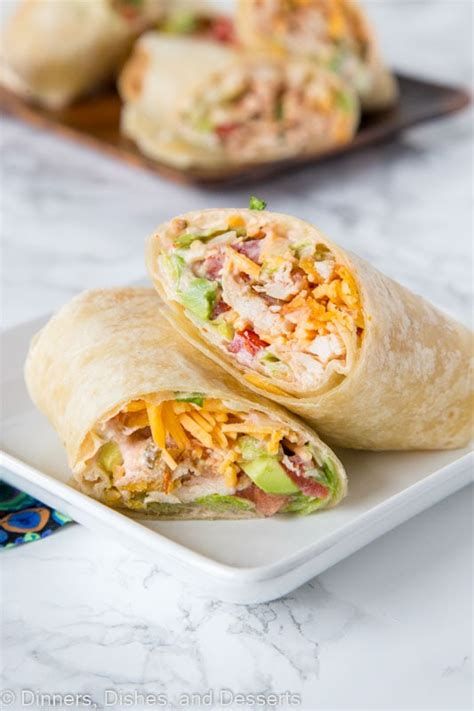 southwestern-chicken-wrap-dinners-dishes-desserts image