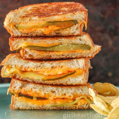pickle-grilled-cheese-sandwich-girl-heart-food image