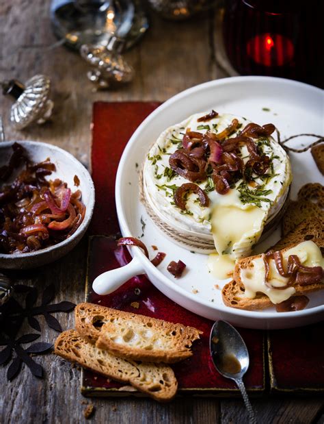baked-camembert-with-onions-recipe-sainsburys image