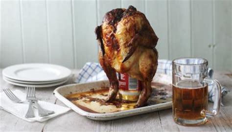 beer-can-chicken-recipe-bbc-food image