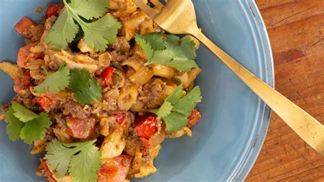 instant-pot-taco-mac-and-cheese-recipe-rachael image