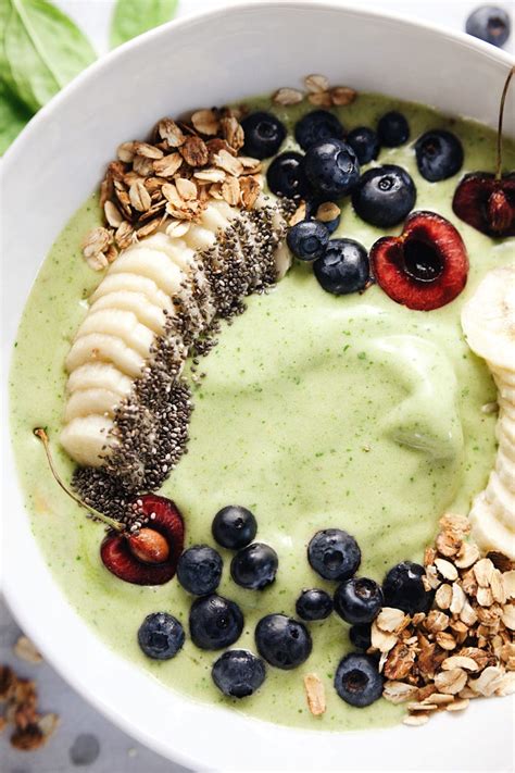 healthy-glowing-green-smoothie-bowl-a-simple-palate image
