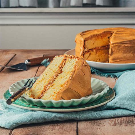 old-fashioned-caramel-cake-recipe-southern-living image
