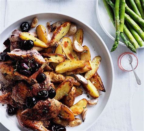 roast-duck-with-cherries-and-roast-kipfler-potatoes image