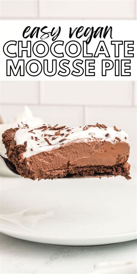 no-bake-vegan-chocolate-pie-made-with-tofu image