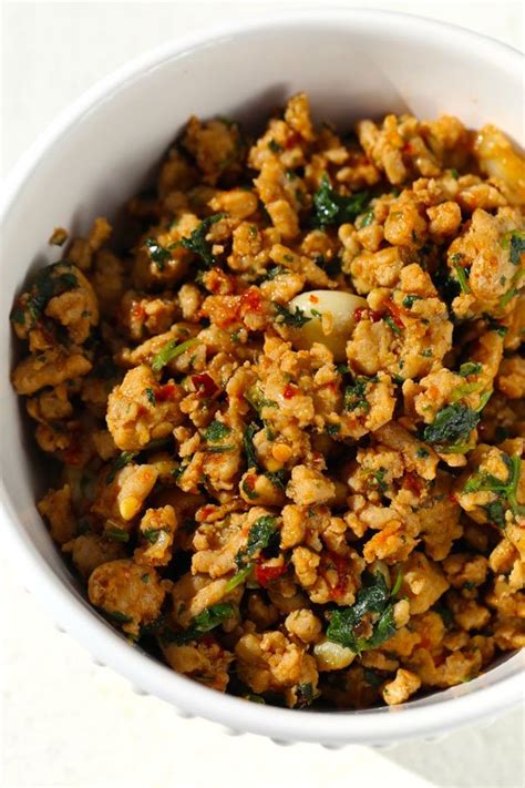 ground-chicken-recipe-with-mint-burmese-style-five image