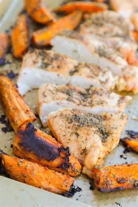 one-pan-chicken-and-sweet-potato-bake-the-diary-of image