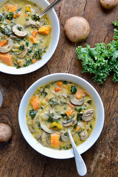 cozy-mushroom-vegetable-soup-eat-well-enjoy-life image