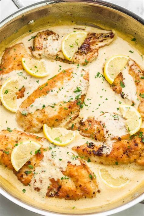 easy-creamy-lemon-chicken-recipe-little-sunny-kitchen image