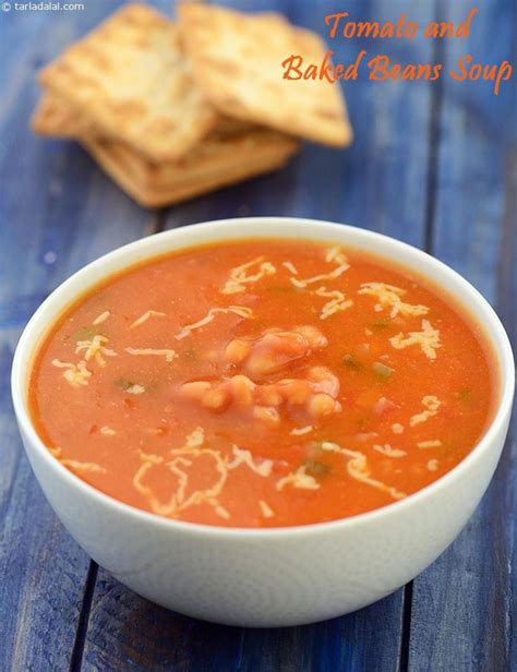 tomato-and-baked-beans-soup-recipe-indian-baked-bean image
