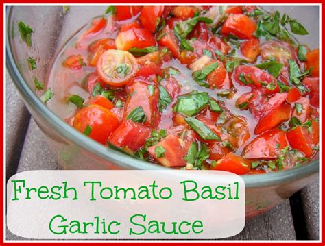 fresh-tomato-basil-and-garlic-sauce image
