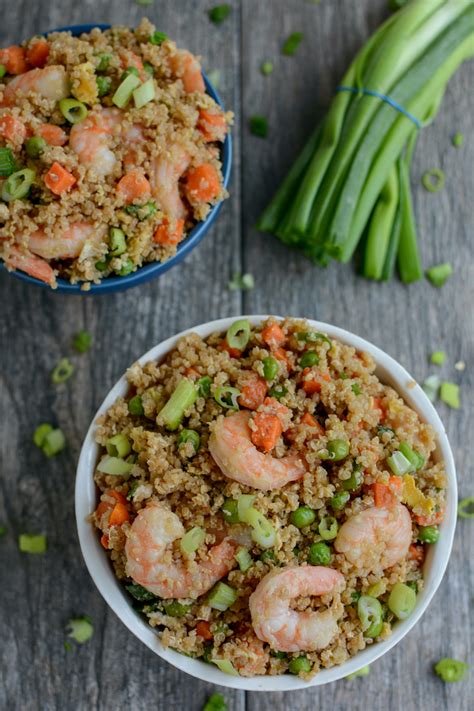 easy-sheet-pan-shrimp-quinoa-bowl-the-lean-green image