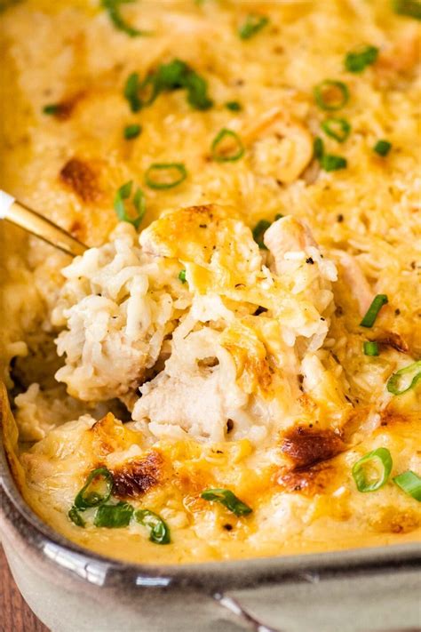easy-chicken-and-rice-casserole image
