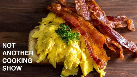 perfect-bacon-and-scrambled-eggs-youtube image