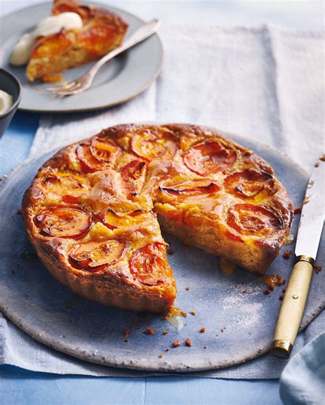 apricot-and-almond-tart-recipe-delicious-magazine image
