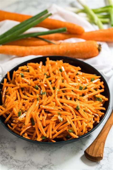 simple-carrot-salad-recipe-yellow-bliss-road image
