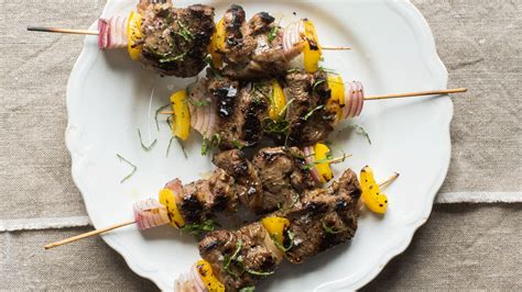 lamb-kebabs-with-minty-pesto image