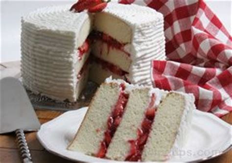 strawberry-triple-layer-cake-recipe-recipetipscom image