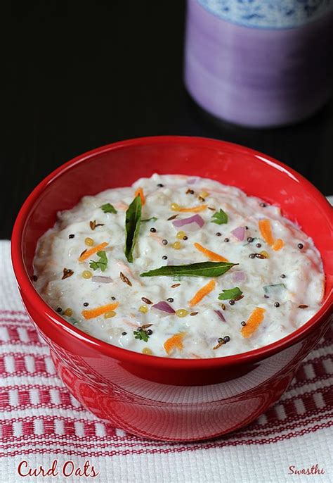 curd-oats-recipe-oatmeal-in-seasoned-yogurt-oats image