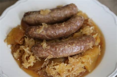 crock-pot-german-style-brats-recipe-travelfoodlife image