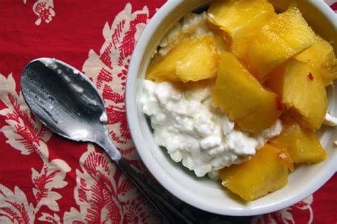 classic-breakfast-cottage-cheese-with-peaches-kitchn image