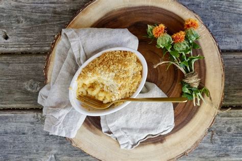 macaroni-and-cheese-with-crispy-panko-breadcrumbs image
