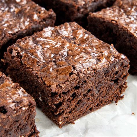 the-best-fudgy-homemade-brownie-recipe-sugar image