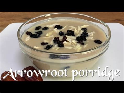 arrowroot-porridgehealthy-and-tasty-recipeculinary image