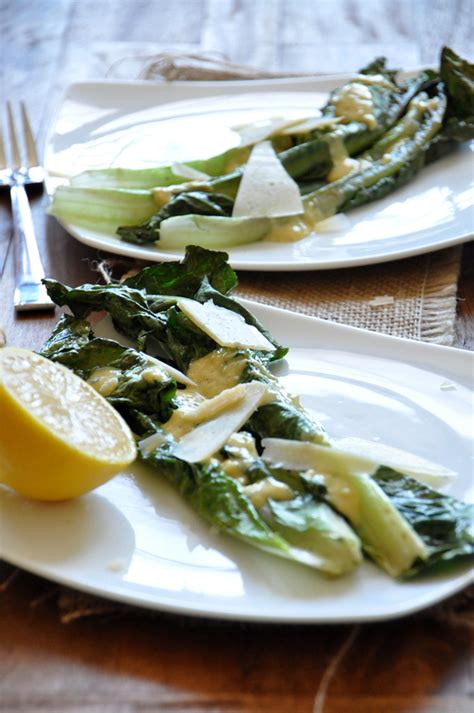 broiled-romaine-salad-with-rosemary-caesar-dressing image