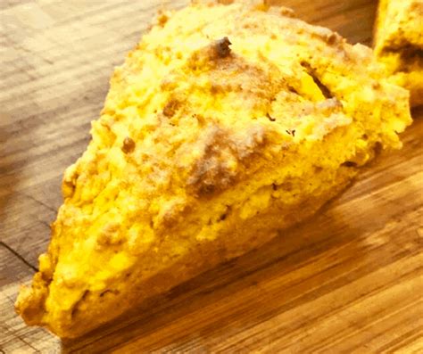 air-fryer-pumpkin-raisin-scones-fork-to-spoon image